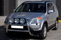 Honda CRV 2001–2006 Bullbar WT018 (RVS) foto 3