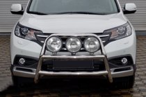 Honda CRV 2012–2016 Voorste bullbar WT018 (RVS) foto 2