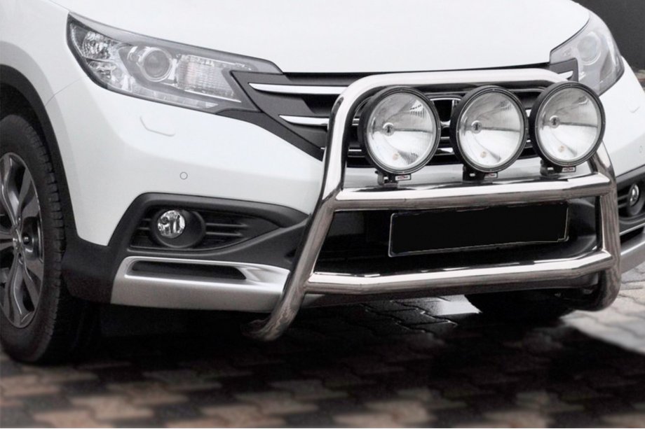 Honda CRV 2012–2016 Voorste bullbar WT018 (RVS) Image