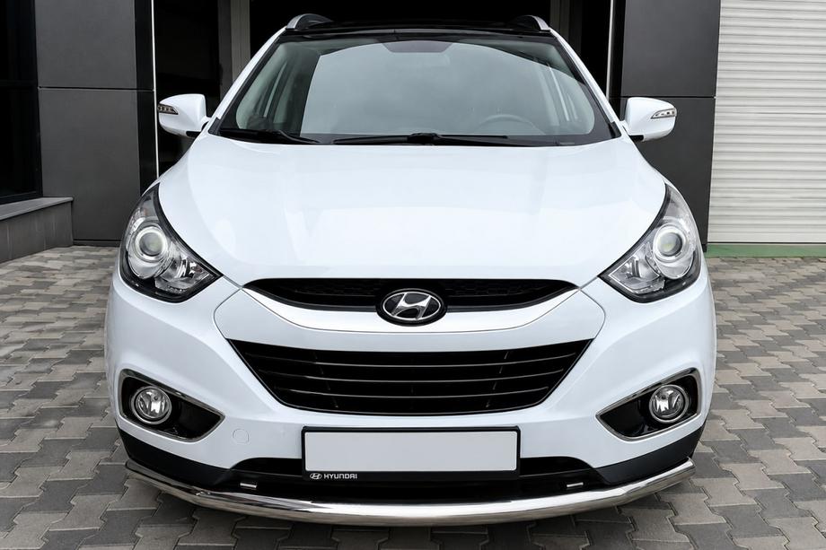 Hyundai IX-35 2010–2015 RVS voorste beschermbeugel ST008 Foto 1