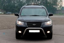 Hyundai Santa Fe 2 2006–2012 Bullbar WT007 (rvs) foto 3