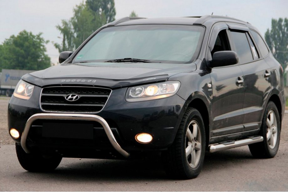 Hyundai Santa Fe 2 2006–2012 Bullbar WT007 (rvs) Image