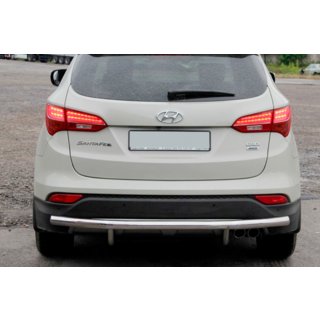 Achterbeschermbeugel AK002 (RVS) Hyundai Santa Fe 3 2012–2018 foto 1