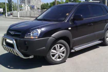 Hyundai Tucson JM 2004– Bullbar WT002 (RVS) foto 3