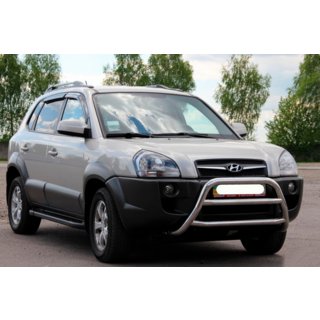 Bullbar WT022 (RVS) Hyundai Tucson JM 2004– foto 3