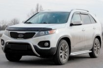 Kia Sorento II XM 2009–2014 Bullbar WT007 (rvs) foto 1
