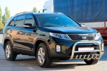 Kia Sorento II XM 2009–2014 Bullbar WT021 (RVS) foto 3