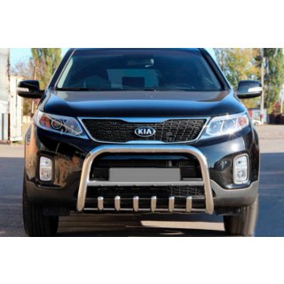 Bullbar WT021 (RVS) Kia Sorento II XM 2009–2014 foto 1