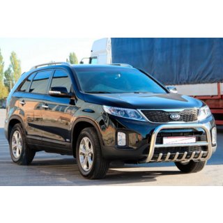Bullbar WT021 (RVS) Kia Sorento II XM 2009–2014 foto 3
