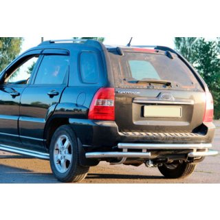 Achterbeugel AK007 (RVS) Kia Sportage 2004–2010 foto 1
