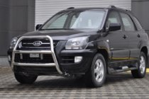 Kia Sportage 2004–2010 Bullbar WT018 (RVS) foto 1