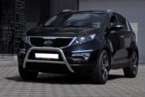 Kia Sportage 2010–2015 Bullbar WT006 (RVS) foto 3