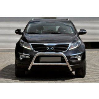 Bullbar WT006 (RVS) Kia Sportage 2010–2015 foto 1