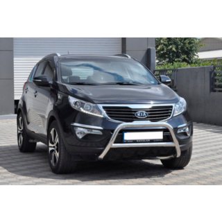 Bullbar WT006 (RVS) Kia Sportage 2010–2015 foto 2