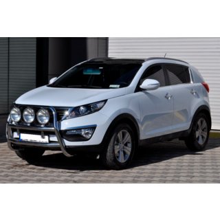 Bullbar WT018 (RVS) Kia Sportage 2010–2015 foto 3