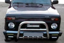 Lada Niva en Urban 1977– Bullbar QT006 (RVS) foto 1