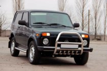 Lada Niva en Urban 1977– RVS bullbar QT007 foto 4