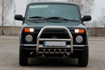 Lada Niva en Urban 1977– RVS bullbar QT007 foto 1