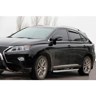 Fullmond side steps (set van 2, aluminium) Lexus RX 2009–2015 foto 3