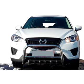 Voorste bullbar WT021 (RVS) Mazda CX-5 2012–2017 foto 3