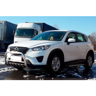 Voorste bullbar WT021 (RVS) Mazda CX-5 2012–2017 foto 1