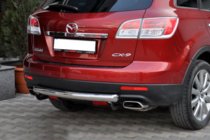 Mazda CX-9 2007–2016 Achterbeschermbeugel AK002 (RVS) foto 2