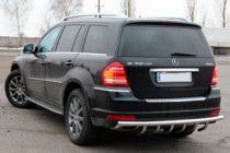 Mercedes GL-klasse X164 2006–2012 Achterbeugel AK-style (RVS) foto 3