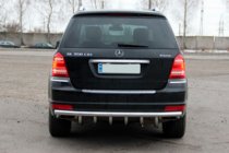 Mercedes GL-klasse X164 2006–2012 Achterbeugel AK-style (RVS) foto 2