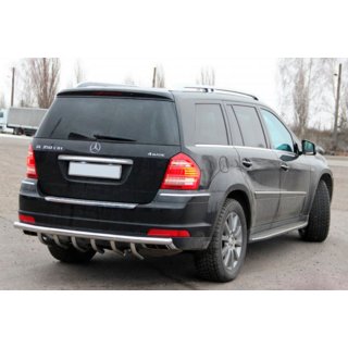 Achterbeugel AK-style (RVS) Mercedes GL-klasse X164 2006–2012 foto 1