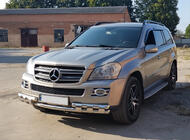 Mercedes GL-klasse X164 2006–2012 Voorste bullbar ST015 (RVS) foto 4