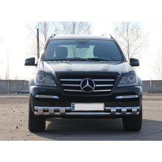 Voorste bullbar ST015 (RVS) Mercedes GL-klasse X164 2006–2012 foto 2