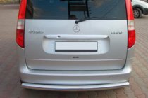 Mercedes Vaneo W414 2001–2005 Achter bullbar (RVS) foto 2