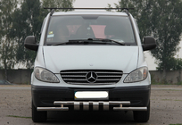 Mercedes Vito W639 2004–2014 Bullbar Shark ST015 (RVS) 2010-2015 foto 1