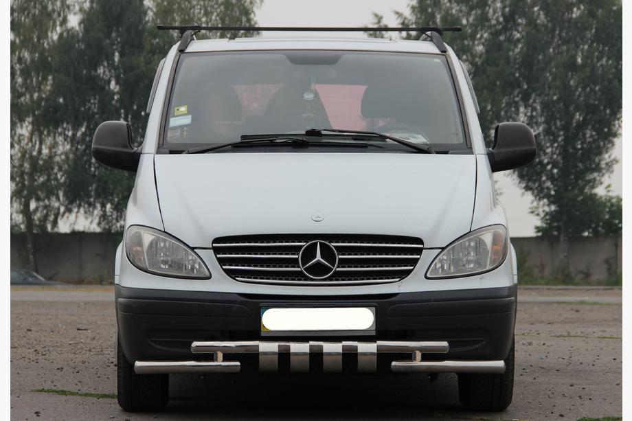 Mercedes Vito W639 2004–2014 Bullbar Shark ST015 (RVS) 2010-2015 Image