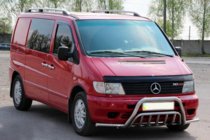 Mercedes Vito W638 1996–2003 Bullbar met zijbeugels WT002 Plus (RVS) foto 1