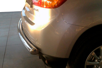 Mitsubishi ASX 2010–2023 Achterbeschermbeugel AK002 (RVS) foto 1