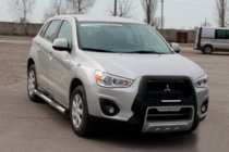Mitsubishi ASX 2010–2023 Sidebars BB002 (2 stuks, RVS) foto 2