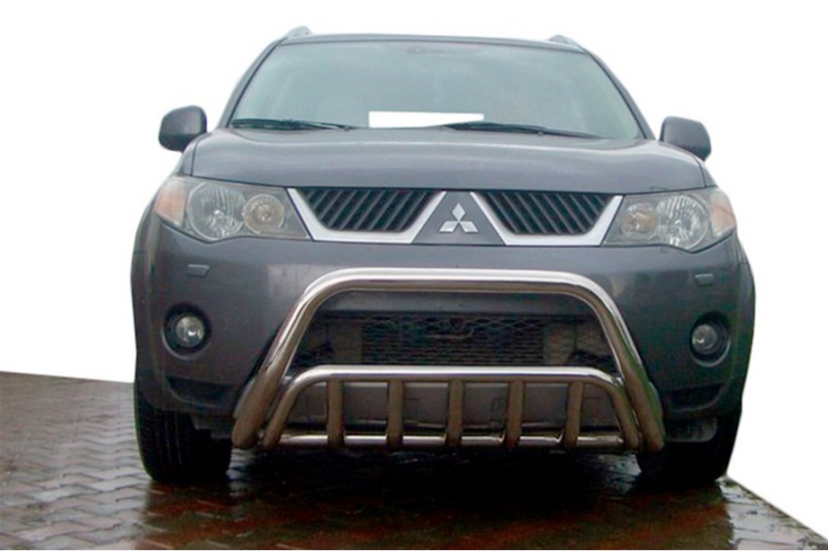 Mitsubishi Outlander 2006–2012 Bullbar WT002 (RVS) Image