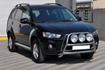 Mitsubishi Outlander 2006–2012 Bullbar WT018 (2010-2012, RVS) foto 2