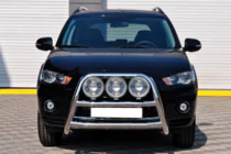 Mitsubishi Outlander 2006–2012 Bullbar WT018 (2010-2012, RVS) foto 1