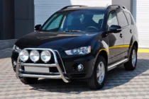 Mitsubishi Outlander 2006–2012 Bullbar WT018 (2010-2012, RVS) foto 3