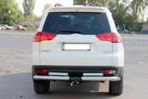 Mitsubishi Pajero Sport 2008–2015 Achterbeschermbeugel AK003-Special (2 stuks, RVS) foto 2