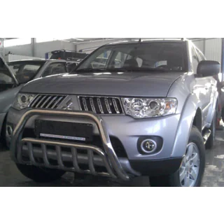 Bullbar voorzijde WT002 (RVS) Mitsubishi Pajero Sport 2008–2015 foto 3