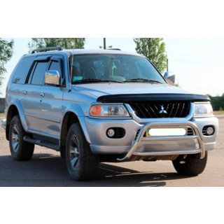 Bullbar WT022 (RVS) Mitsubishi Pajero Sport 1996–2007 foto 3