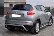 Nissan Juke 2010–2019 Sidebars Ø60 (2 stuks, RVS) foto 4