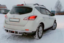 Nissan Murano 2008–2014 AK RVS achterbeschermbeugel foto 1