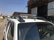 Nissan Navara 2006–2015 Dakrails met dwarsbalken (2 stuks, zwart) foto 4