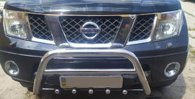 Nissan Navara 2006–2015 Bullbar WT003 (RVS) foto 4