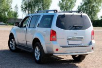 Nissan Pathfinder R51 2005–2014 Achterbeugel AK002 (RVS) foto 1