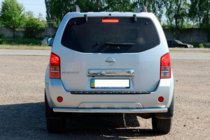 Nissan Pathfinder R51 2005–2014 Achterbeugel AK002 (RVS) foto 2